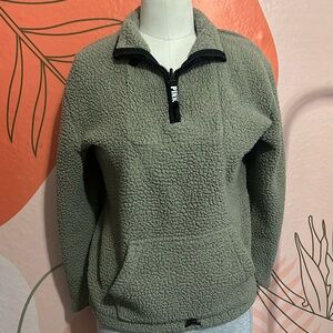 Pink Sherpa Pull Over!